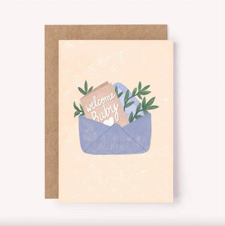 Welcome Baby - Greeting Card-Greeting Cards-Stash World