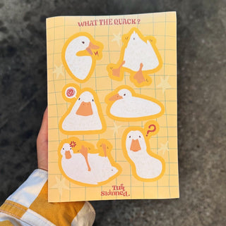 Duck Vinyl Sticker Sheet