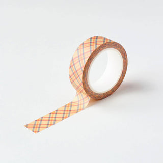 Yellow Check Washi Tape-Washi Tapes-Stash World