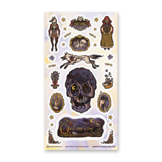 The Tale of Little Red - Sticker Sheet