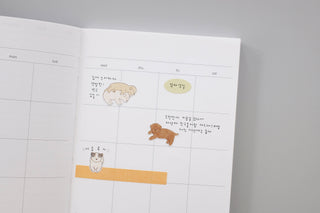 1191:Furry friends - Sticker Sheet