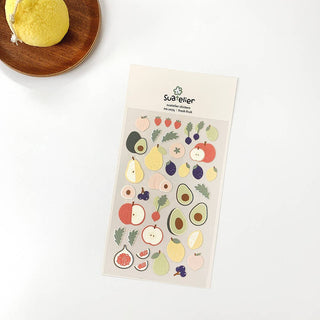 1074: Fresh Fruit - Sticker Sheet