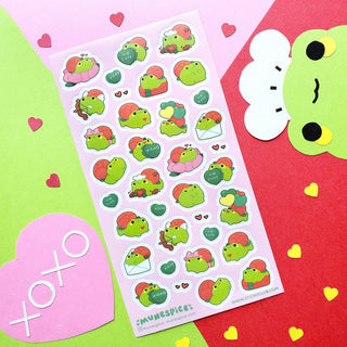 Froggy Valentine - Sticker Sheet