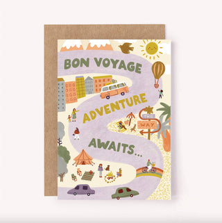 Bon Voyage - Greeting Card