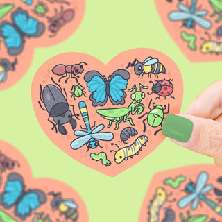 I Love Bugs - Vinyl Sticker