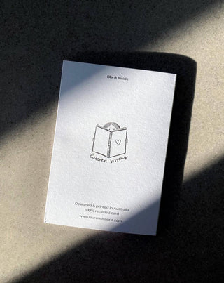 Mushroom - Mini Greeting Card