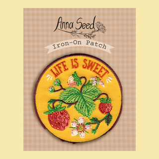 Life Is Sweet - Iron-On Patch