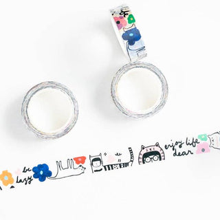 Be Lazy - Washi Tape