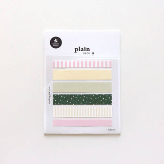 Plain.69: Pale Tabs - Sticker Sheet (3 Pack)