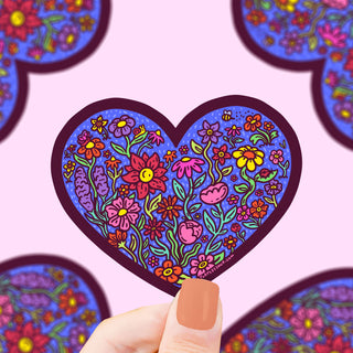 Spring Flowers - Vinyl Sticker