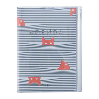 Weekly 2026 Planner - A5 Cats: Gray