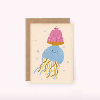 Jellyfish - Mini Greeting Card