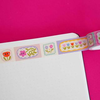 Framed Flowers - Washi Tape