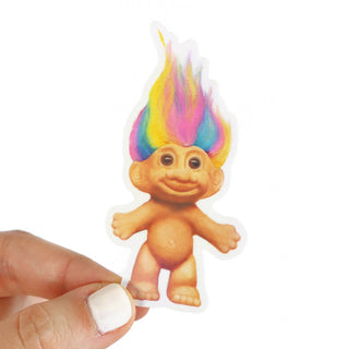 Rainbow Troll Doll - Vinyl Sticker