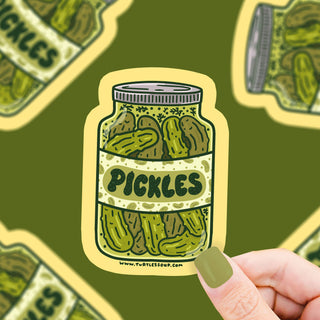 Pickle Jar - Vinyl Sticker