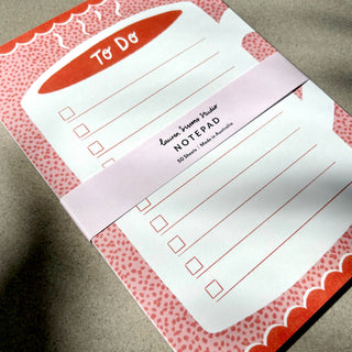 Coffee To-Do List - A5 Notepad