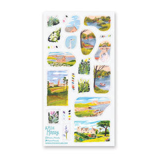 Serene Sketchbook - Sticker Sheet