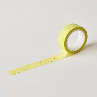 Yellow Polka Dots - Washi Tape