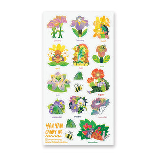 Flower Power - Sticker Sheet