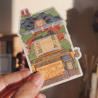 Calico Espresso - Vinyl Sticker