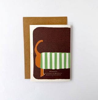 Merry Christmas Sausage - Greeting Card