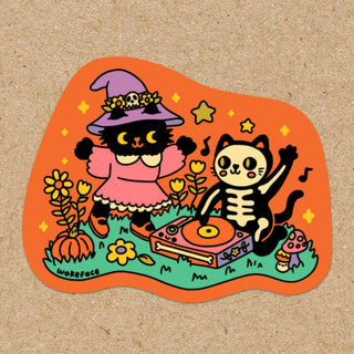 Halloween Dance - Vinyl Sticker