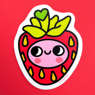 Strawbebby - Vinyl Sticker