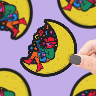 Space Cowboy - Vinyl Sticker