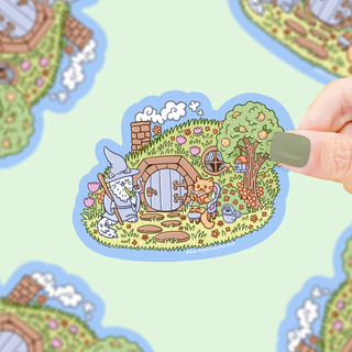 Kitty Burrow - Vinyl Sticker