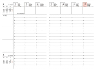 Weekly 2026 Planner - A6