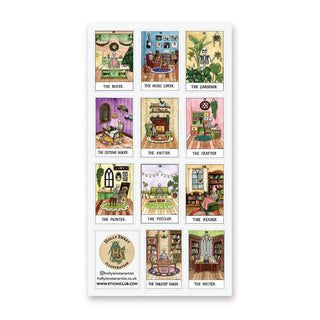 The Hobby Deck - Sticker Sheet