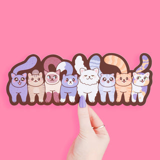 Large Cat Butts - Bookmark