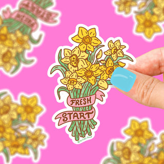 Fresh Start - Vinyl Sticker