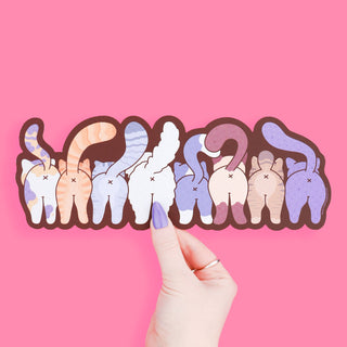 Large Cat Butts - Bookmark