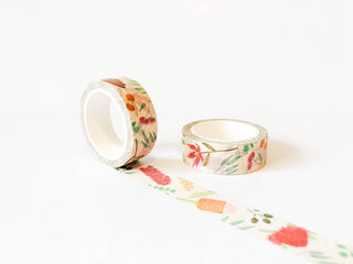 Watercolour Native Floral - Washi Tape