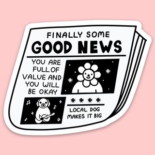 Good News - Vinyl Sticker