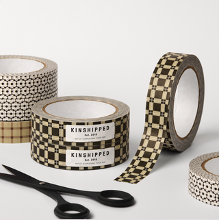 Black Tile - Paper Masking Tape