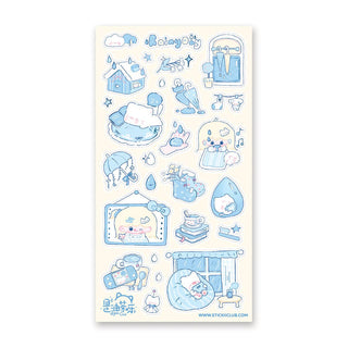 Rainy Day In - Sticker Sheet