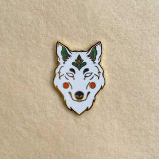 White Wolf - Enamel Pin 