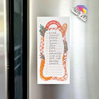 Shopping List - Magnetic Notepad