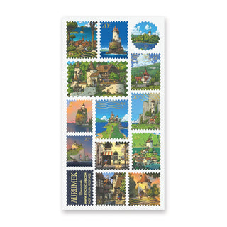 Magical Kingdom Stamps - Sticker Sheet