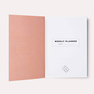 Overlay Flowers - Weekly Planner (Undated)