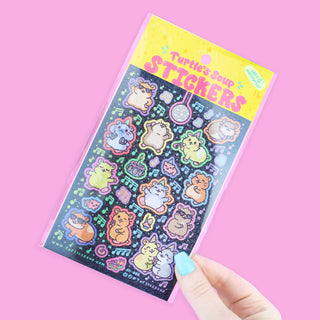 Hamster Dance Party - Sticker Sheet