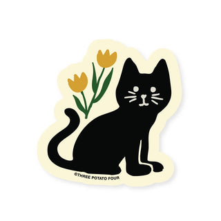Black Cat- Vinyl Sticker