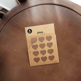 Plain.39: Craft Hearts - Sticker Sheet (2 Pack)