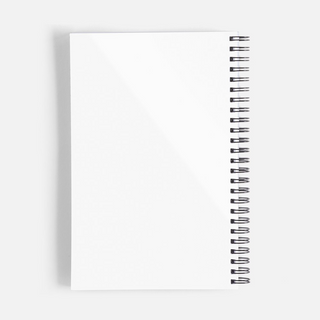 Finish Me - A5 Blank Coil Notebook