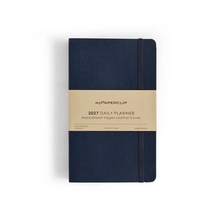 2027 Daily Planner (Vegan Leather)