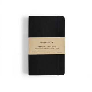 2027 Daily Planner (Vegan Leather)