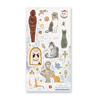 Museum Cats - Sticker Sheet
