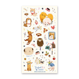 Doggy Days - Sticker Sheet